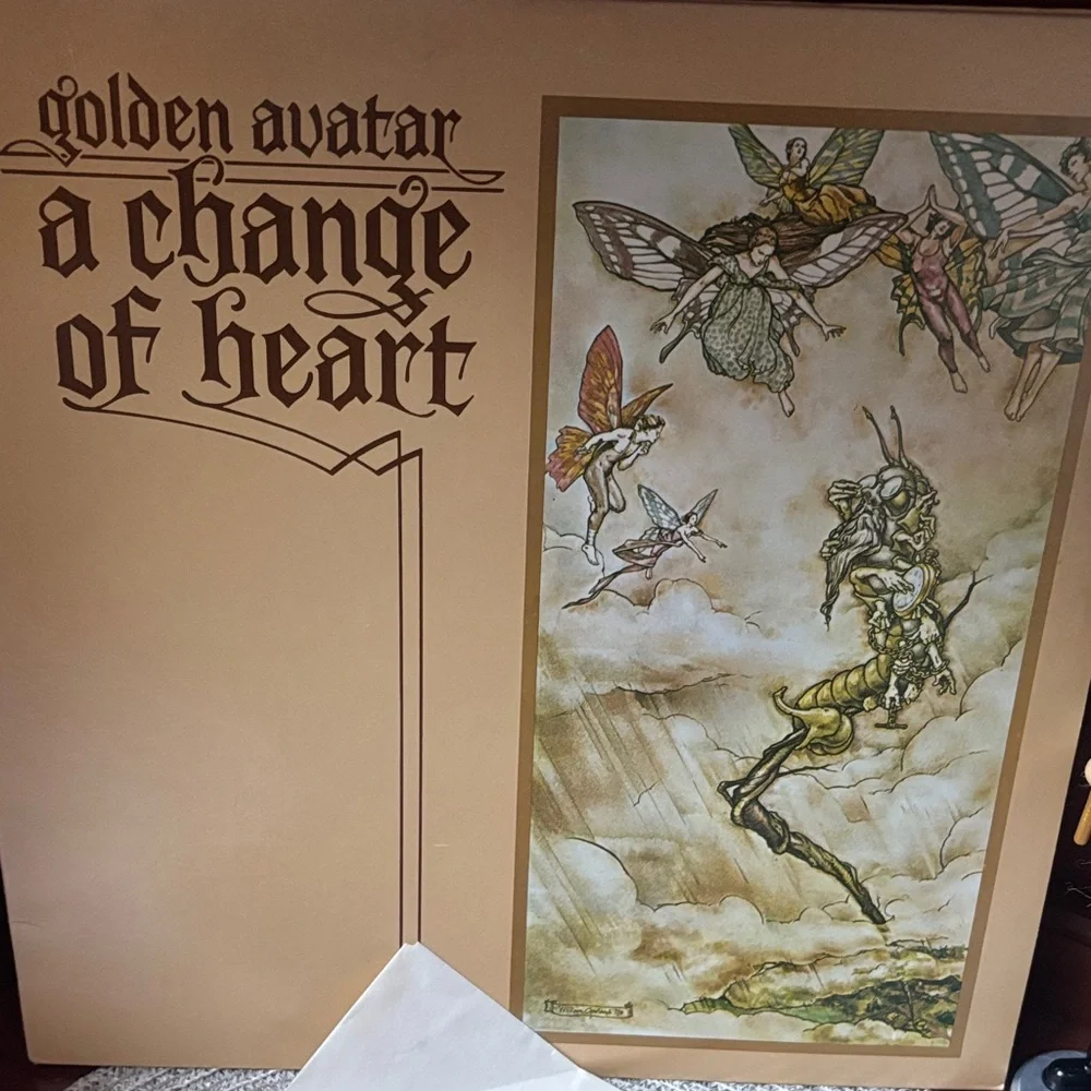 Golden Avatar - A Change of Heart vinyl record